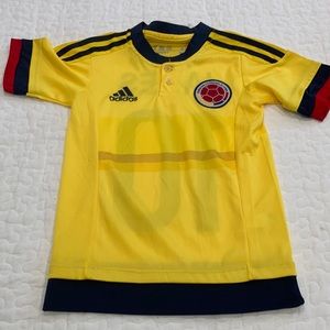 Colombia futbal jersey- James